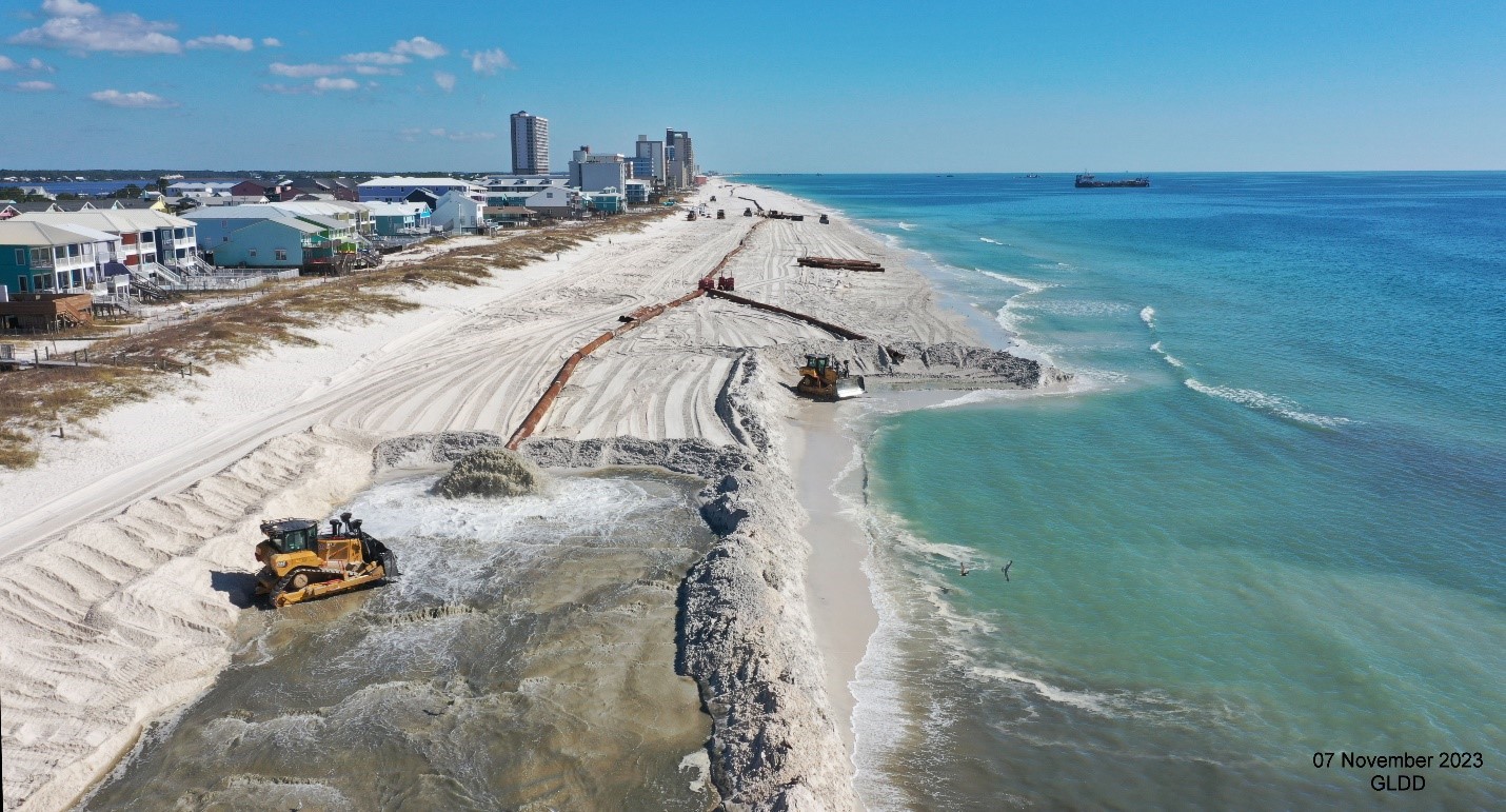 Beach restoration update beach getaways