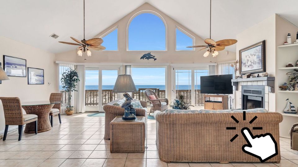 Beautiful beach house rentals.